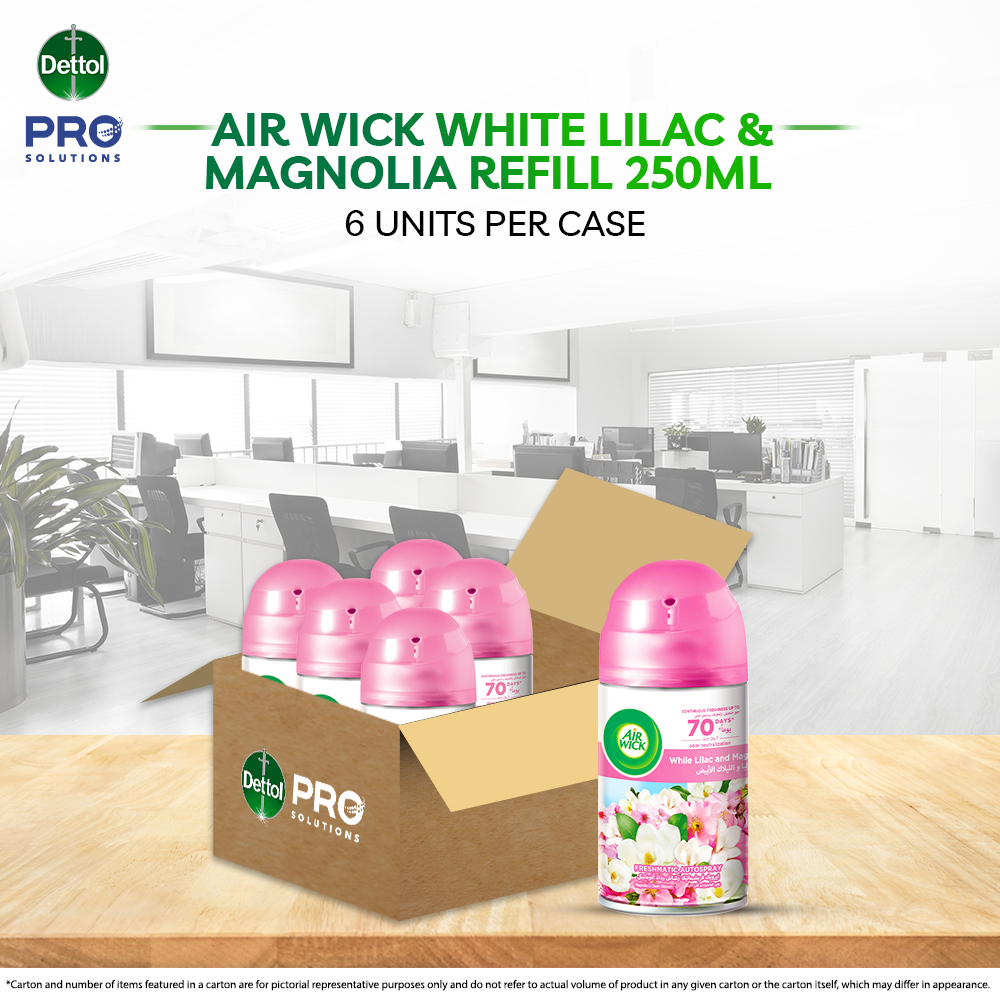 AIR-WICK FRESHMATIC ambientador recambio #magnolia 250 ml